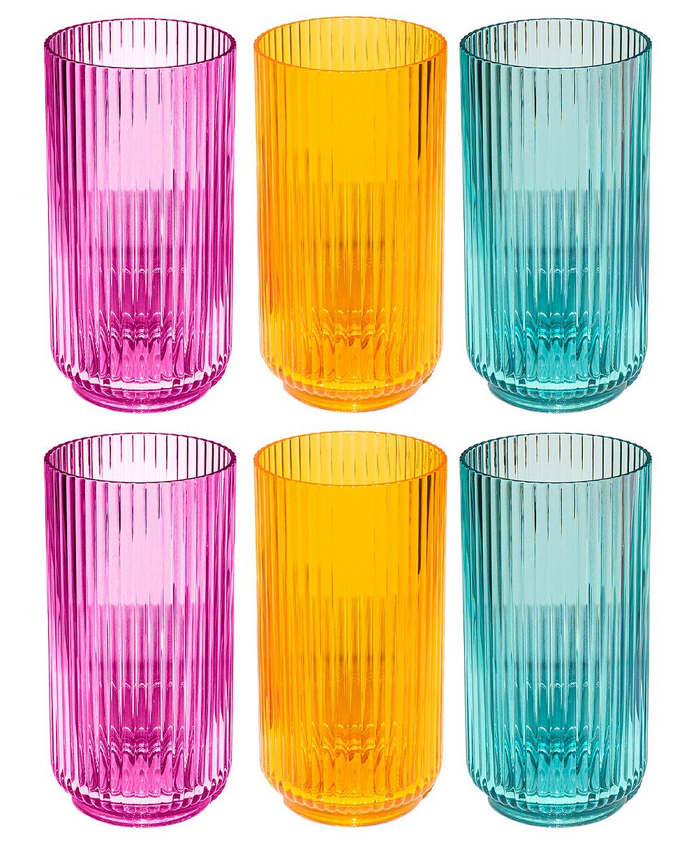 Набор акриловых стаканов Abode Homewares Mesa, 6 шт.