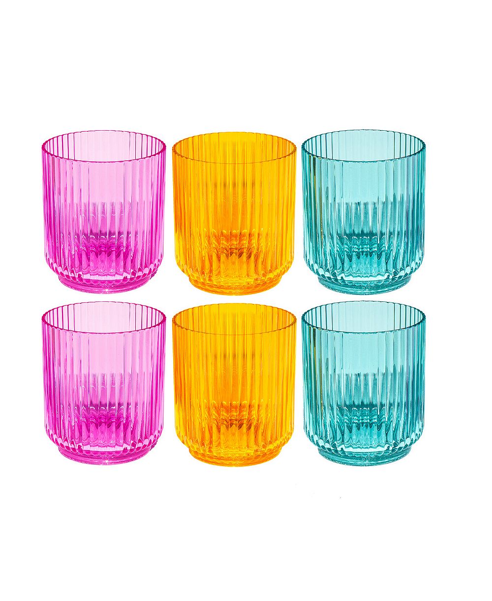 Abode Homewares набор акриловых стаканов Mesa, 6 шт