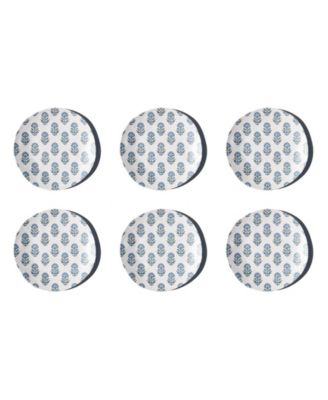 Набор салатных тарелок Abode Homewares Kashmir NewWave Melamine, 6 шт.