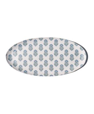 Овальное блюдо для подачи Abode Homewares Kashmir Melamine 8.3"