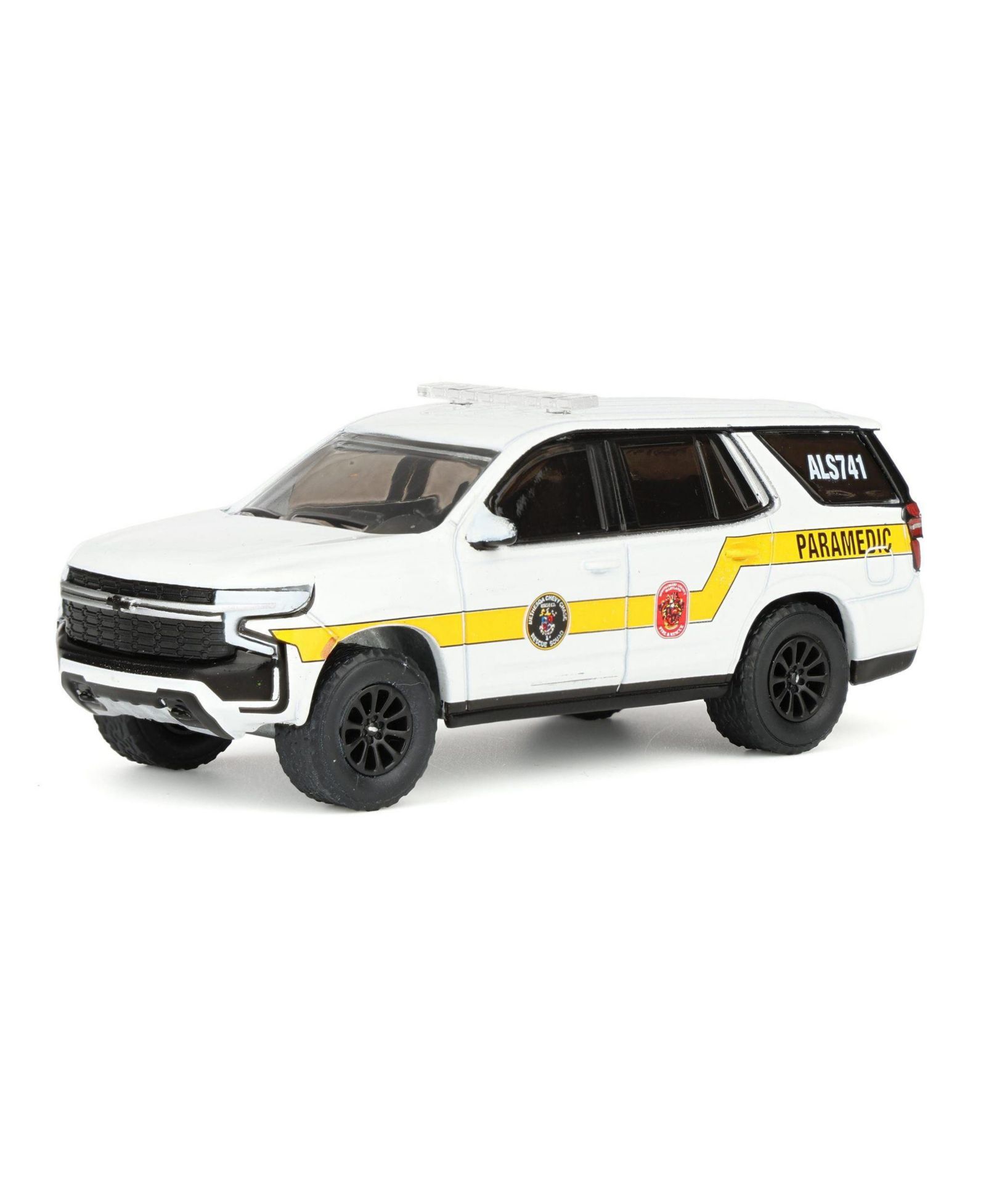 Масштабная модель Greenlight Chevrolet Tahoe Rescue Squad Fire and Rescue Series 5, 1 шт, от 14 лет
