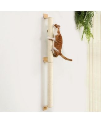 Кошачий настенный когтеточка ARONKL 60" Tall Sisal Climbing Tree