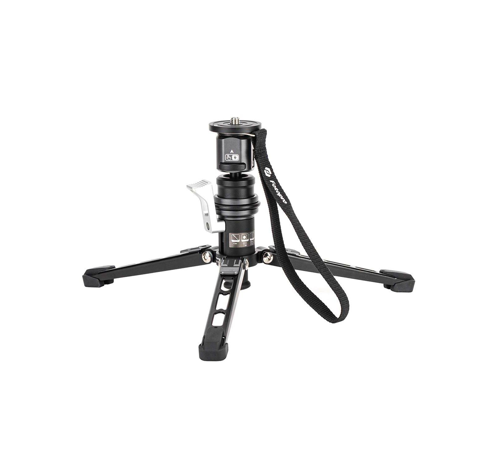 Монопод FotoPro X-AIRFLY Mono из углеродного волокна, 4 секции, 3-в-1, крепления 3/8