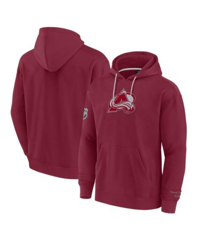 Мужское худи Fanatics Burgundy Colorado Avalanche Elements Pace Pullover