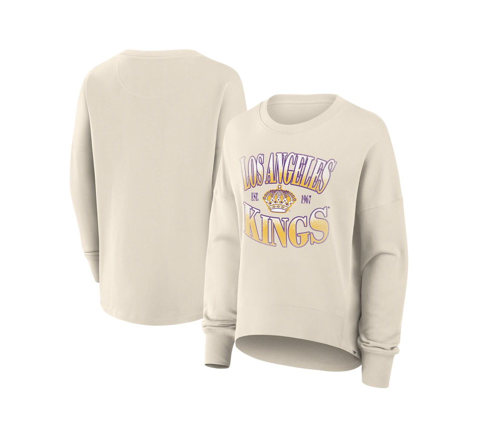 Fanatics Женская оверсайз толстовка Los Angeles Kings Vintage Slice Cream