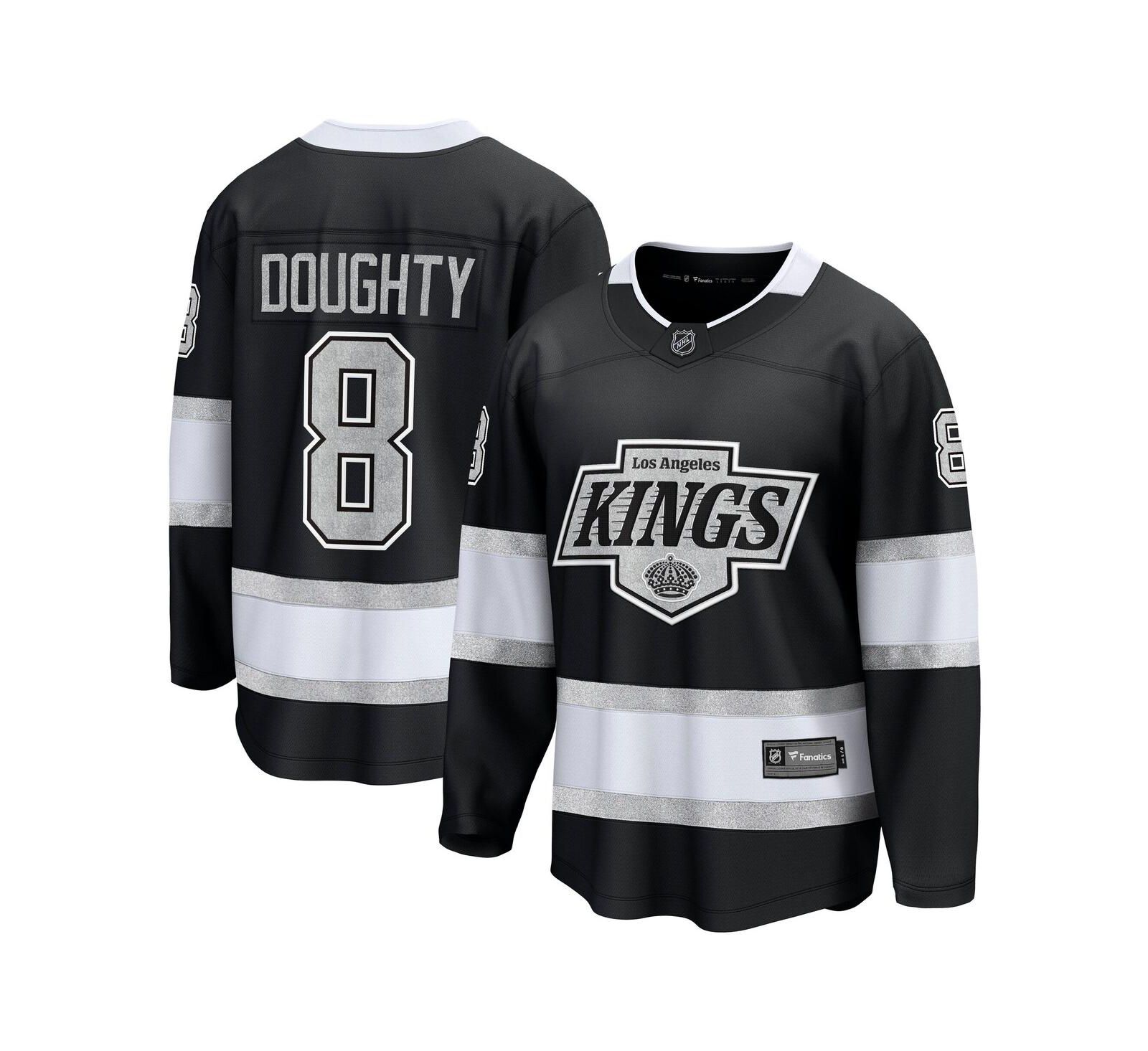 Fanatics Men's Drew Doughty Black Los Angeles Kings Home Premier Breakaway Player Jersey
