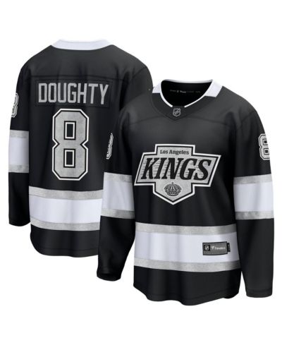 Мужская игровая джерси Fanatics Los Angeles Kings Drew Doughty, черная