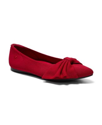 Женские слипоны VIVAIA Azura Pointed-Toe Bow Flats