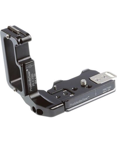 ProMediaGear L-Bracket Two-Piece Aluminum Mount for Canon 70D, Arca-Swiss Compatible