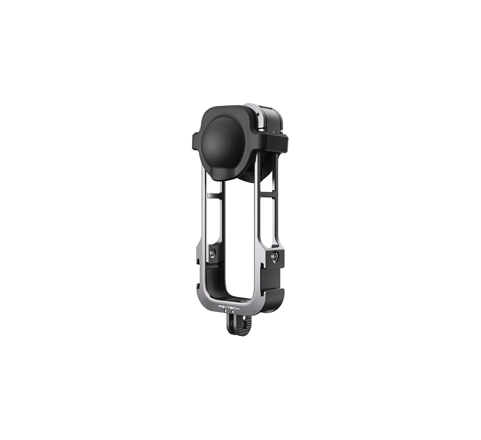 Pgytech Cage for Insta360 X4 Aluminum Alloy Cold Shoe Mount