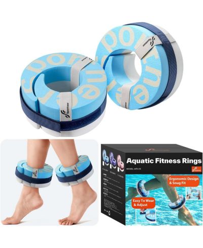 Sportneer Foam Aquatic Cuffs Набор для аквааэробики с пенопластовыми нарукавниками и кольцом