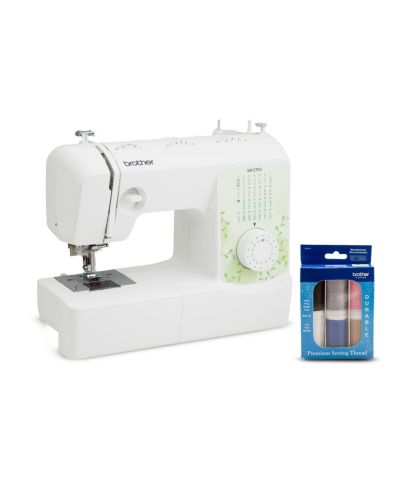 Brother SM2700 27-Stitch Sewing Machine Bundle with 6-Piece Thread