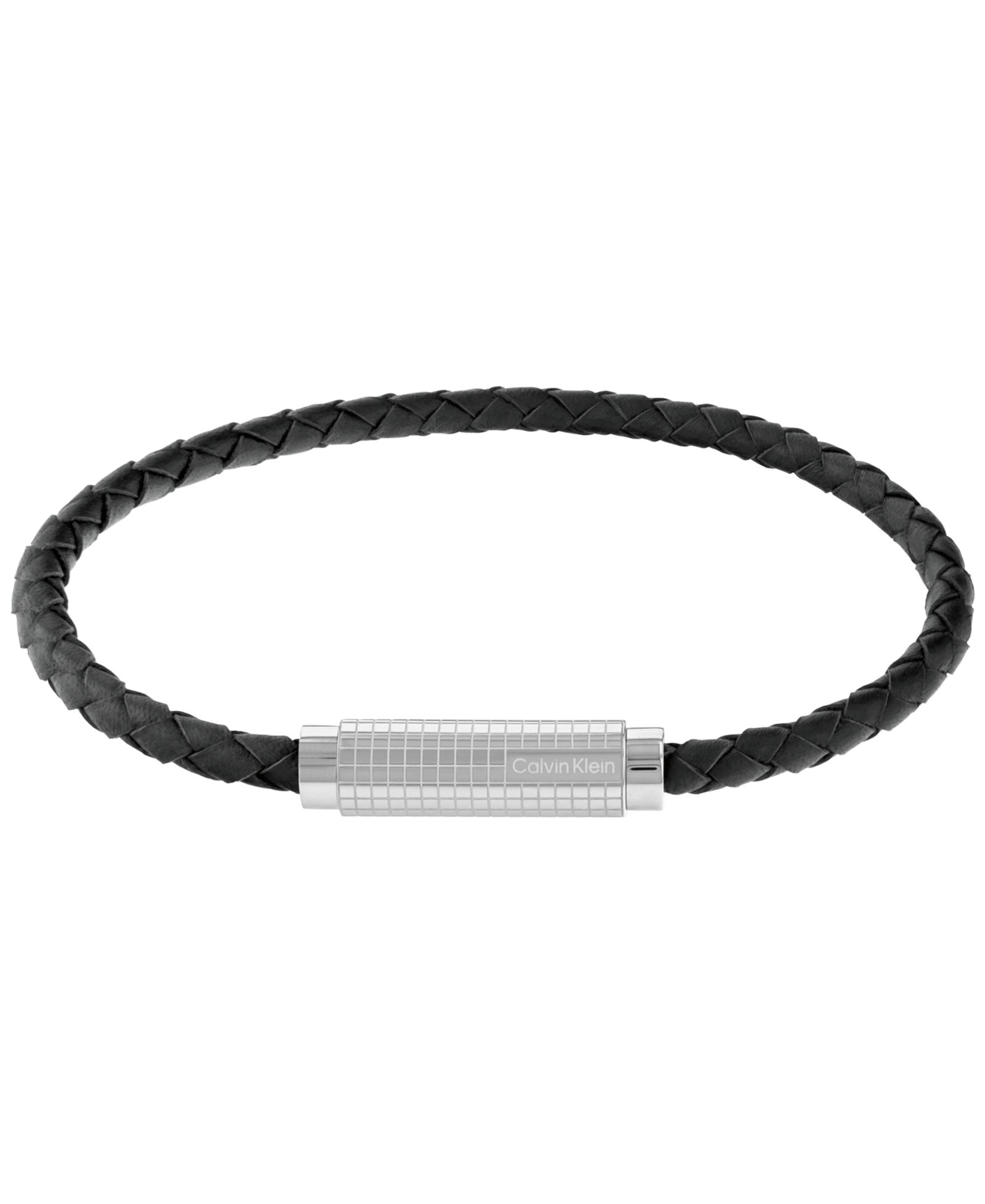 Мужской кожаный браслет Calvin Klein Modern Grid