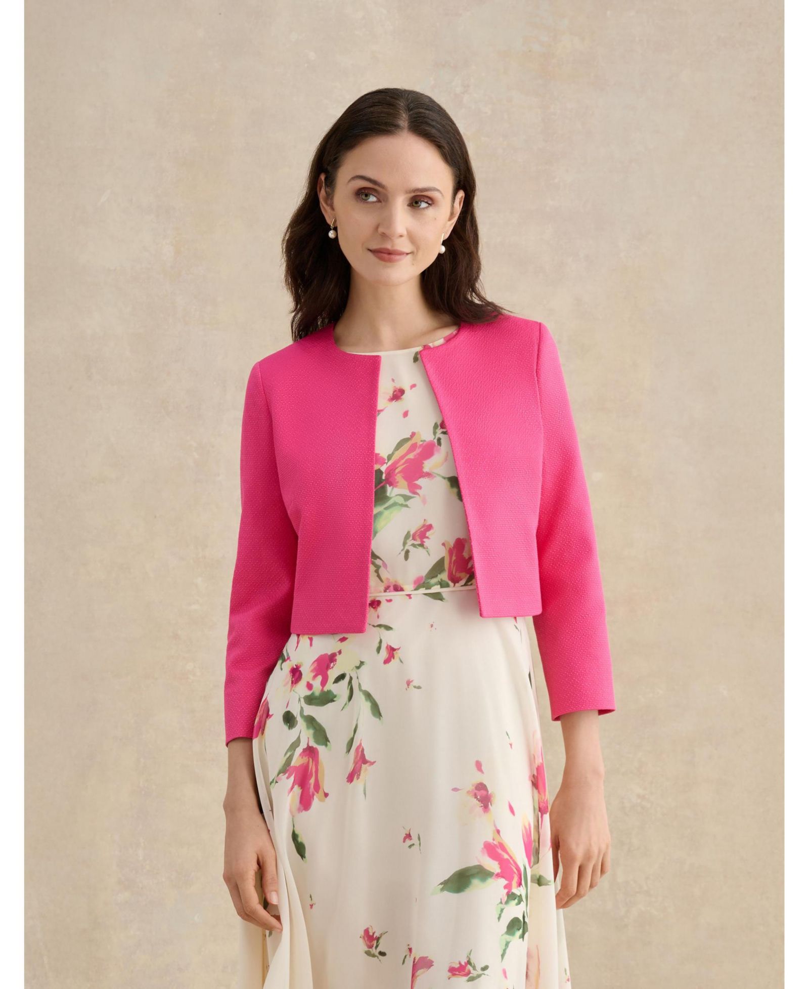 Hobbs London Women's Elize Crepe Jacket