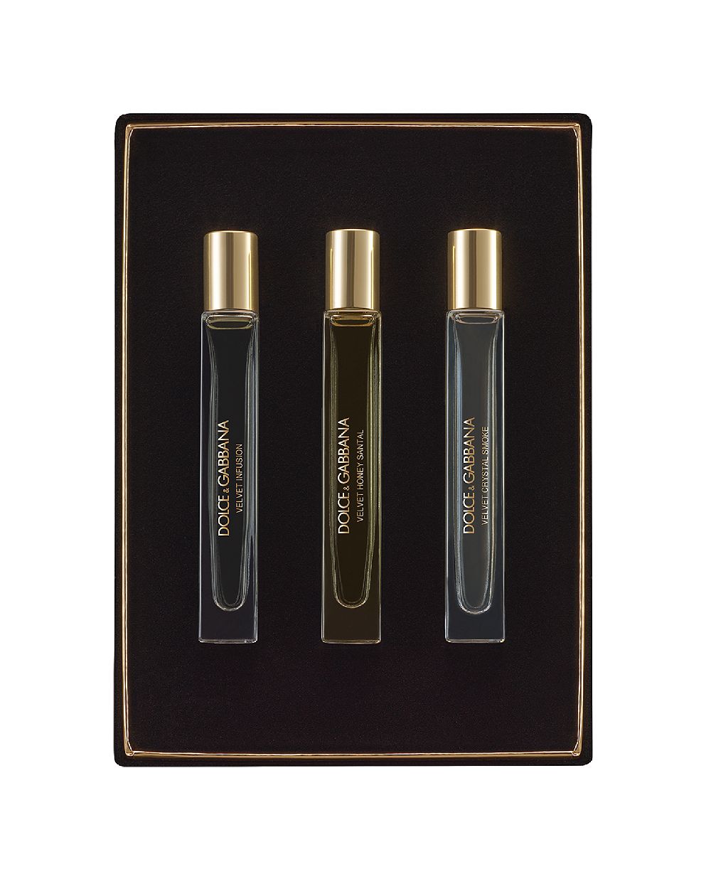 Dolce&Gabbana набор из 3 флаконов парфюма Eau de Parfum в бархатном оформлении