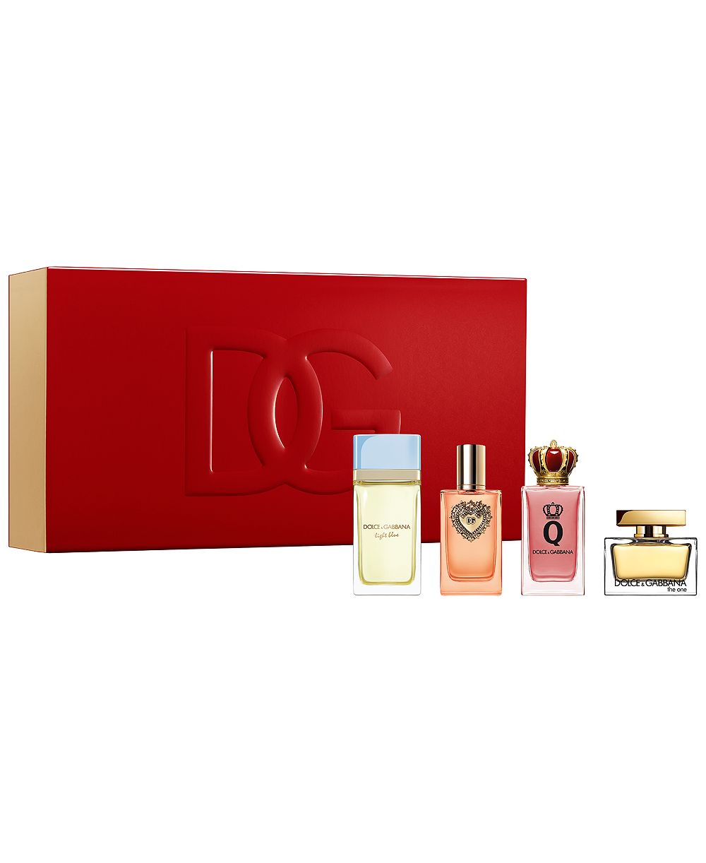 Подарочный набор Dolce&Gabbana из 4 мини-спреев Eau de Parfum