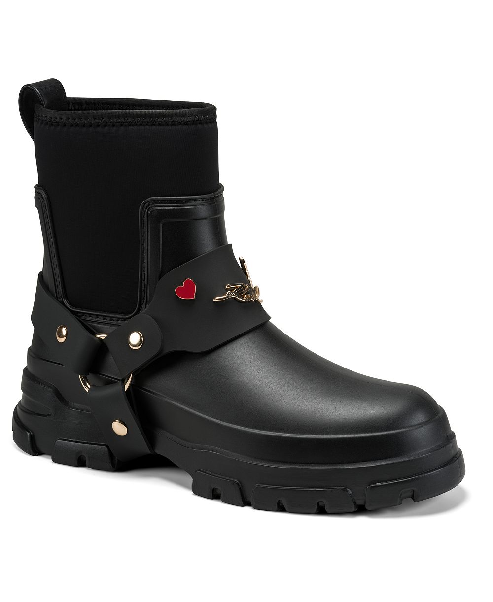Женские ботильоны KARL LAGERFELD PARIS Rivenna Rain с круглым носом