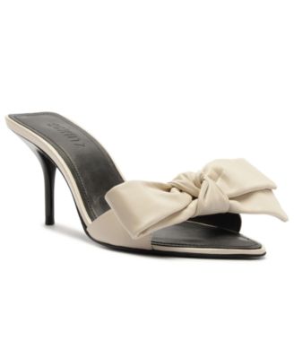 Schutz Women's Elodie Bow Slip-On Sandals