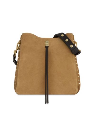 Маленькая замшевая сумка на плечо Rebecca Minkoff Darren