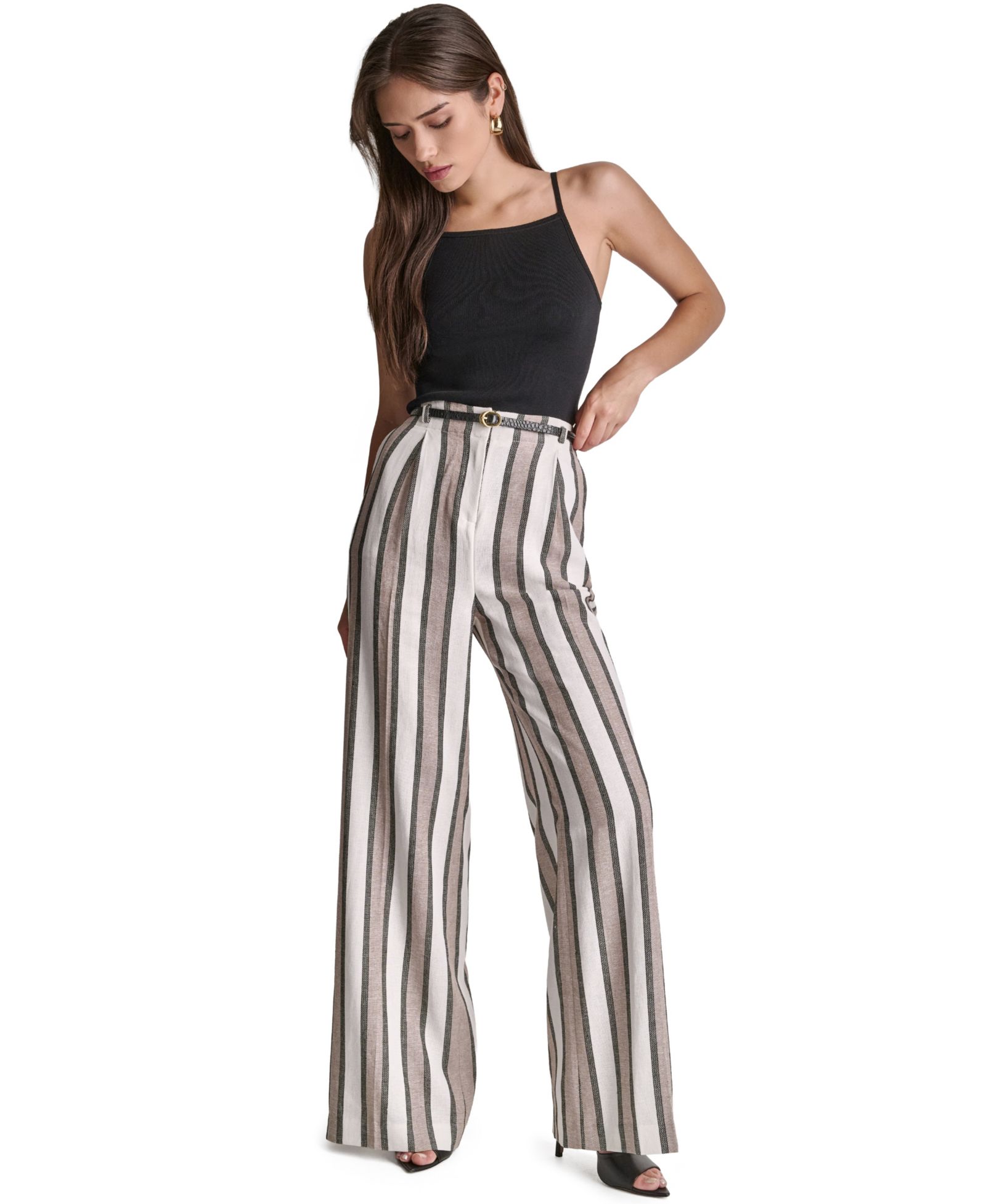 BCBG Women's Wide-Leg Pants