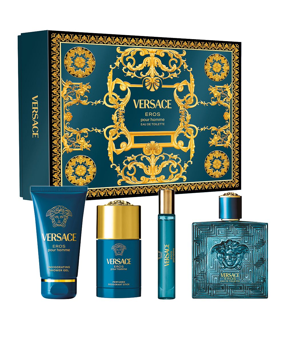 Versace 4-Piece Eros Eau de Toilette Gift Set