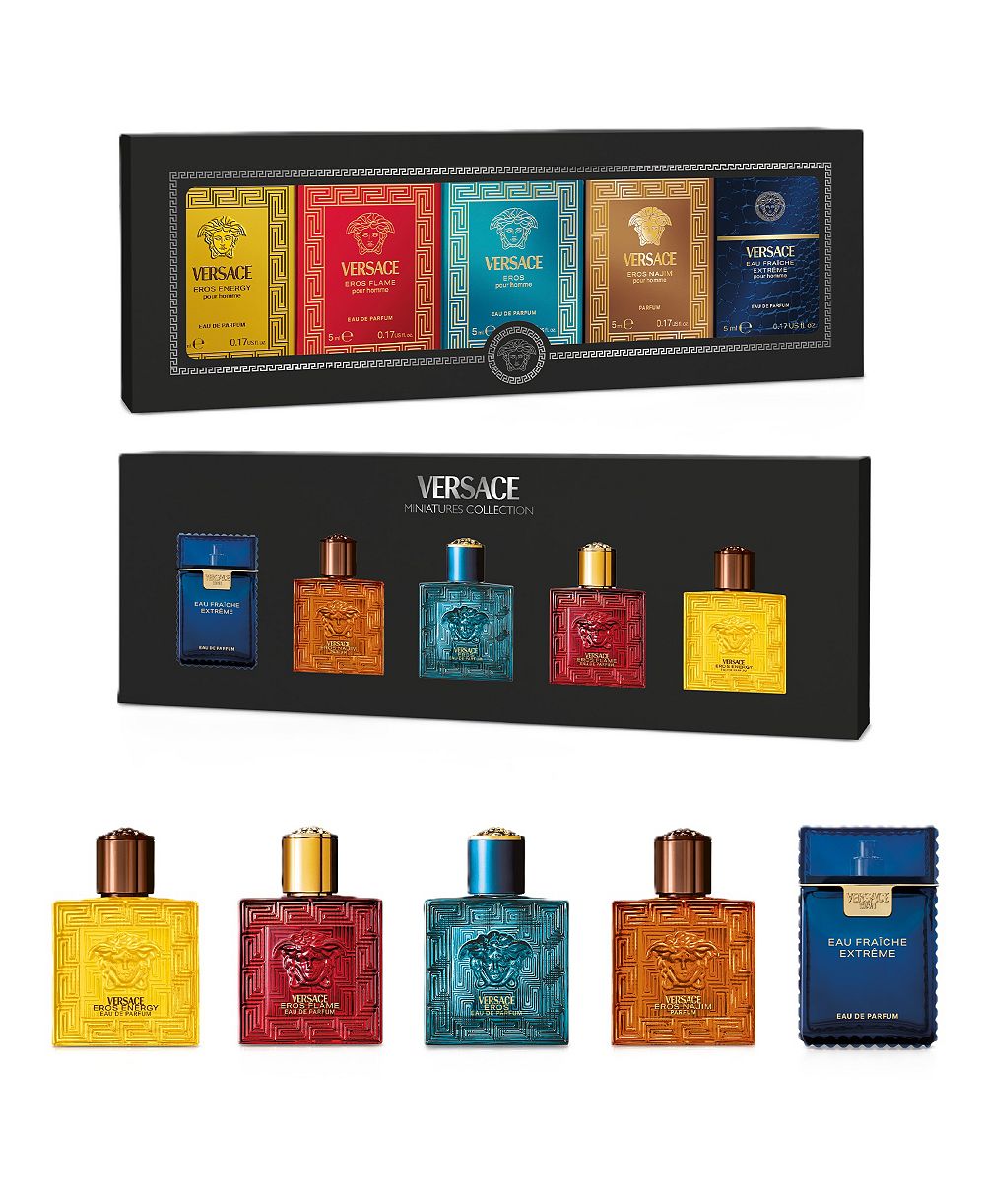 Versace 5-Piece Men's Eros Eau de Parfum Spray Set