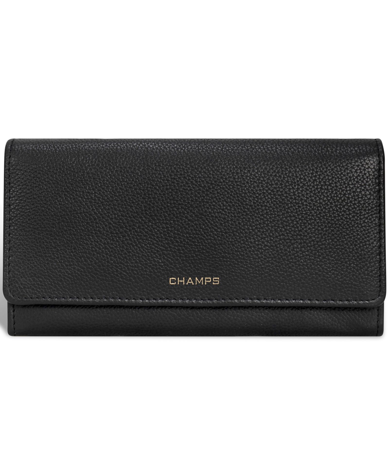 Кожаный кошелек-клатч CHAMPS Leather Travel 4.25" Flap-Clutch