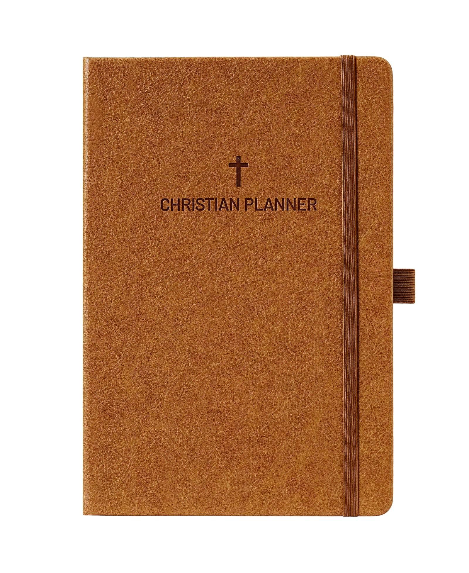GNUADZ 2026 Planner Weekly Monthly Daily Leather Hardcover