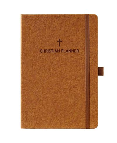 GNUADZ 2026 Planner Weekly Monthly Daily Leather Hardcover