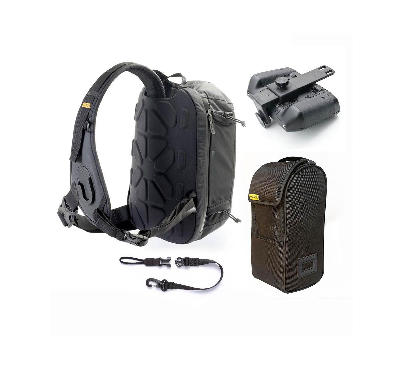 Cotton Carrier Hyker Twist and Lock Sling Bag for Drones