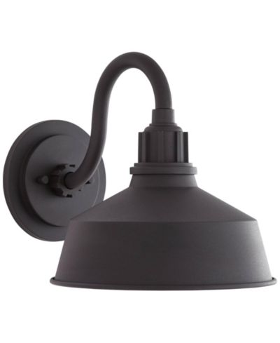 Уличный светильник Franklin Iron Works Arnett Rustic Industrial Farmhouse Gooseneck