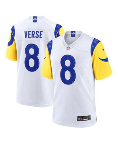 Nike Men's Jared Verse White Los Angeles Rams White Game Player Jersey