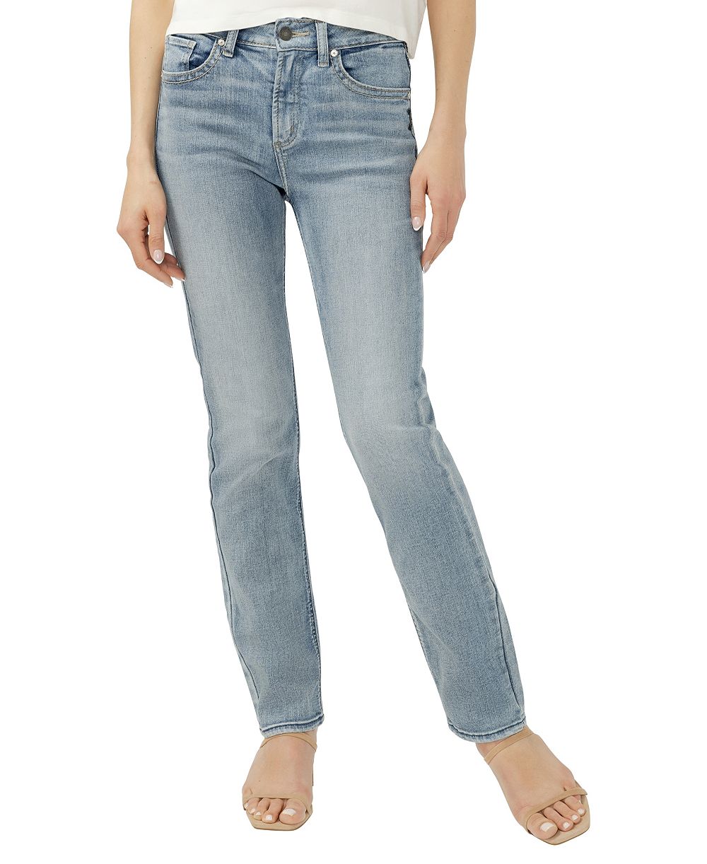 Silver Jeans Co. Women's Avery High-Rise Classic Straight Jeans