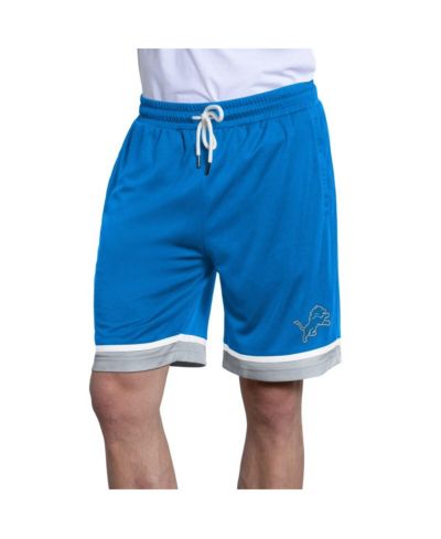 Starter Men's Blue Detroit Lions Power Play Mesh Shorts