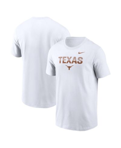 Nike Men's White Texas Longhorns Primetime Kinetic T-Shirt