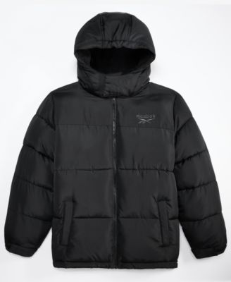 Мужской стеганый куртка с капюшоном Reebok, размеры XS-XL