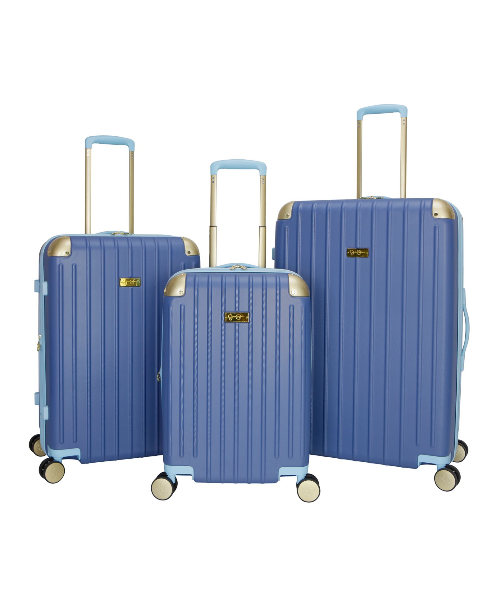 Набор чемоданов Jessica Simpson Sag Harbor 3 Piece Hardside Spinner Luggage Set