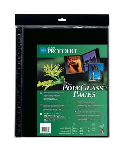 Портфолио для искусства Itoya Art Profolio с кристально чистыми страницами PolyGlass, 18x24"