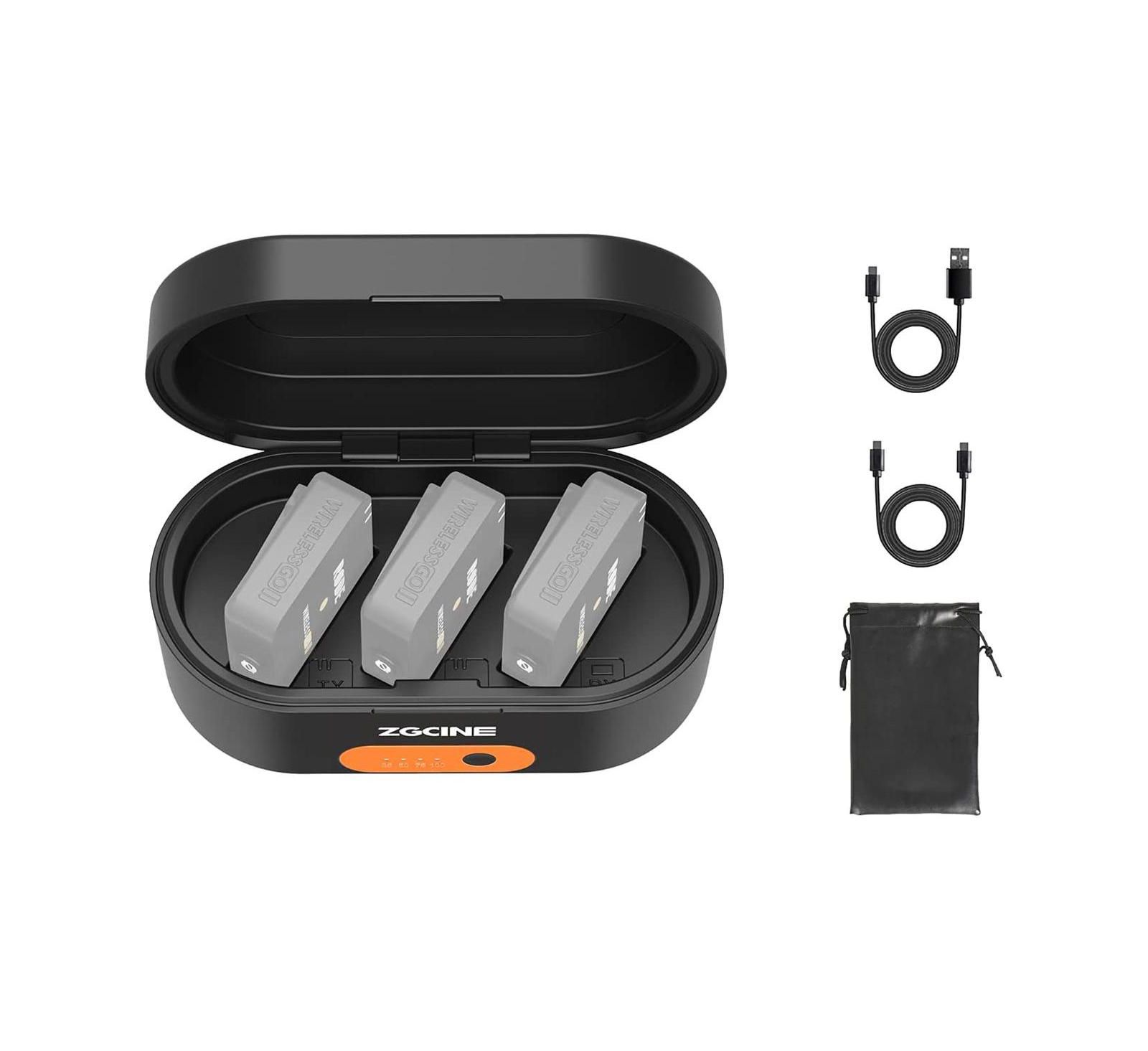 ZGCINE ZG-R30 Charging Case for RODE Microphones Wireless GO  GO II