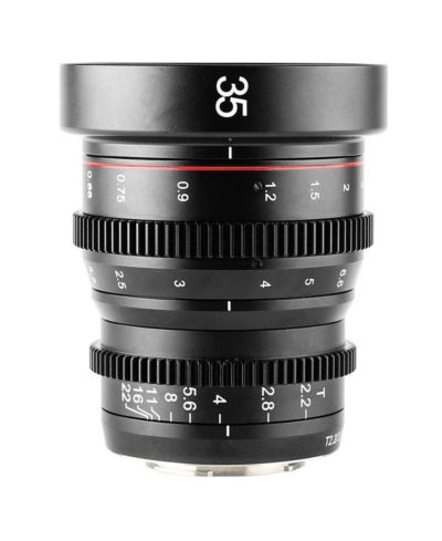 Meike 35mm T2.2 Manual-Focus Cine Lens for Fujifilm X Mount Cameras