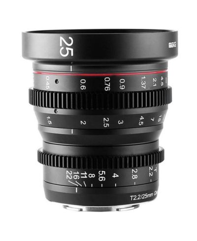 Meike 25mm T2.2 Cine Lens Manual Focus for Sony E-Mount