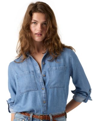 Levi's® Women's Utility Long-Sleeve Denim Shirt