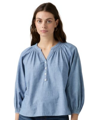 Levi's® Women's Reverie Split Neck Blouse
