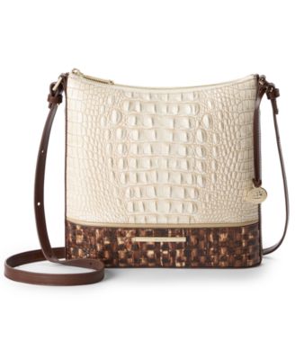Маленькая кожаная сумка через плечо Brahmin Katie Banyan Crossbody Handbag