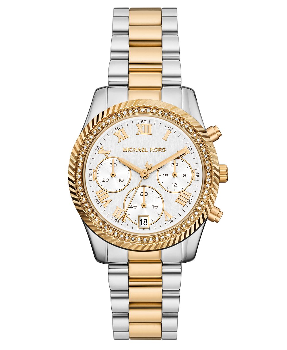 Michael Kors Women's Quartz Lexington Two-Tone Stainless Steel Watch 36mm