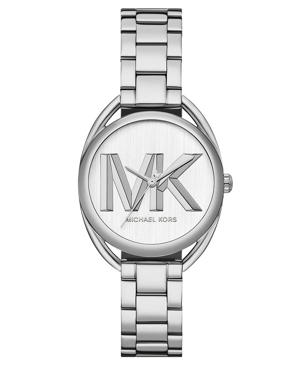 Женские кварцевые часы Leia из нержавеющей стали 33 мм Michael Kors