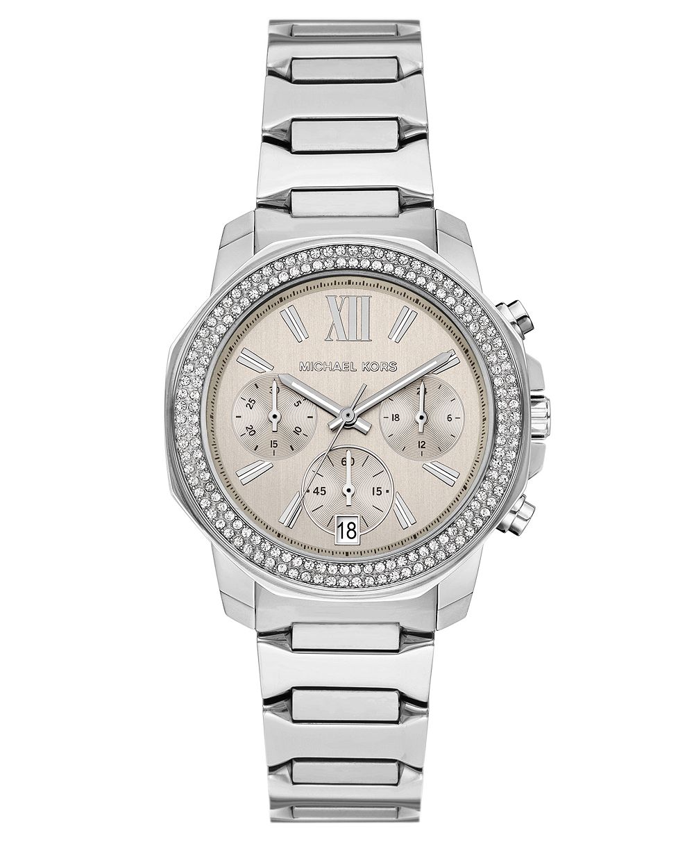 Michael Kors Women's Quartz Chronograph Stainless Steel Bracelet Watch 36mm