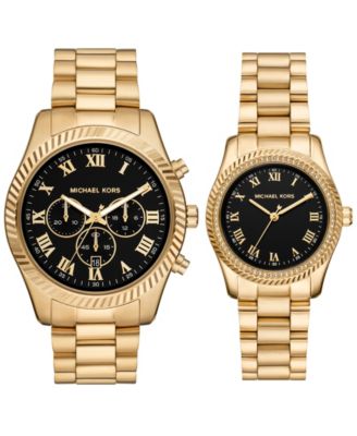 Мужские часы Michael Kors с кварцевым хронографом, нержавеющая сталь, браслет, 36 мм и 45 мм