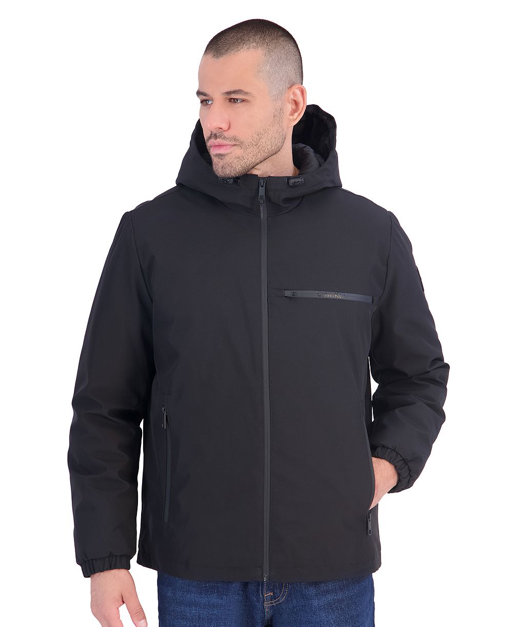 Calvin Klein Men's Hooded Quilted Inner Softshell Jacket