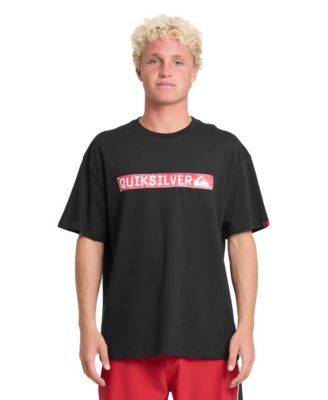 Quiksilver Men's Young Guns Clicker Red Box Oversized T-Shirt